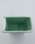 Green Book Shaped Vase