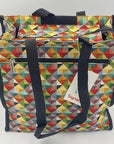 Shopper Bag Multicoloured Triangle