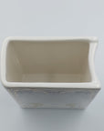 White Book Shaped Vase - Success Gifts