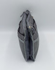 Men's Toiletries Twin Zip Bag Grey - Success Gifts