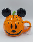 HALLOWEEN MUG PUMPKIN WITH MICKEY LID
