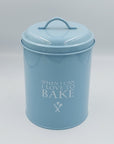 Storage Tin Bake Blue