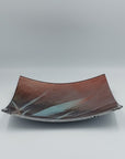 Shell Glass Plate Feather