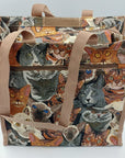Shopper Bag Multi Cats