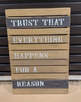CRATE WALL HANGING-REASON