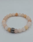 Inspirations Orange Jasper 8mm Bracelet