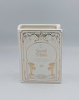 White Book Shaped Vase - Success Gifts