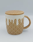 Waffle Mug & Coaster Set