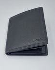 RFID Mens Leather Wallet - BLACK - Success Gifts
