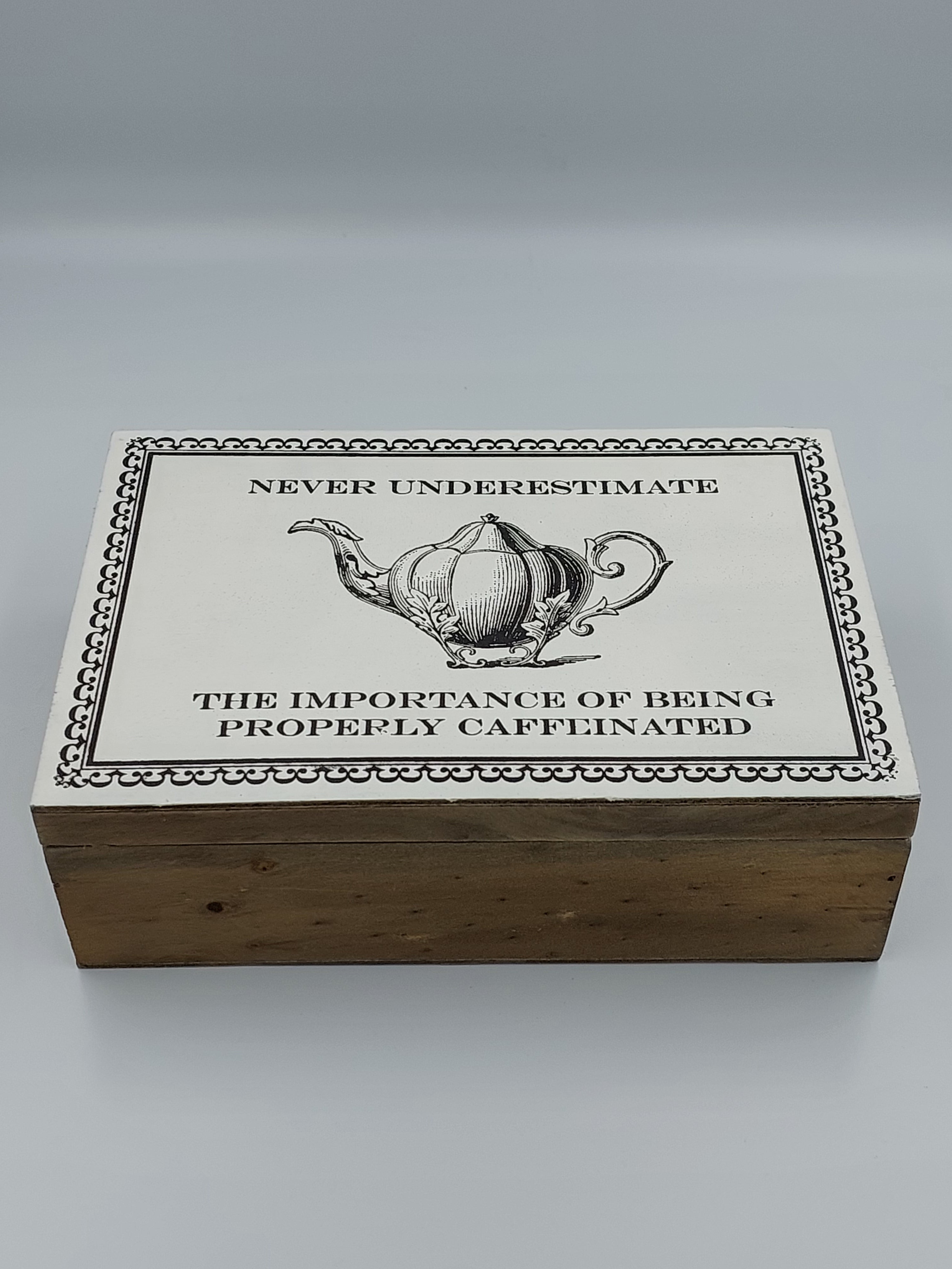Tea Bag Storage Box