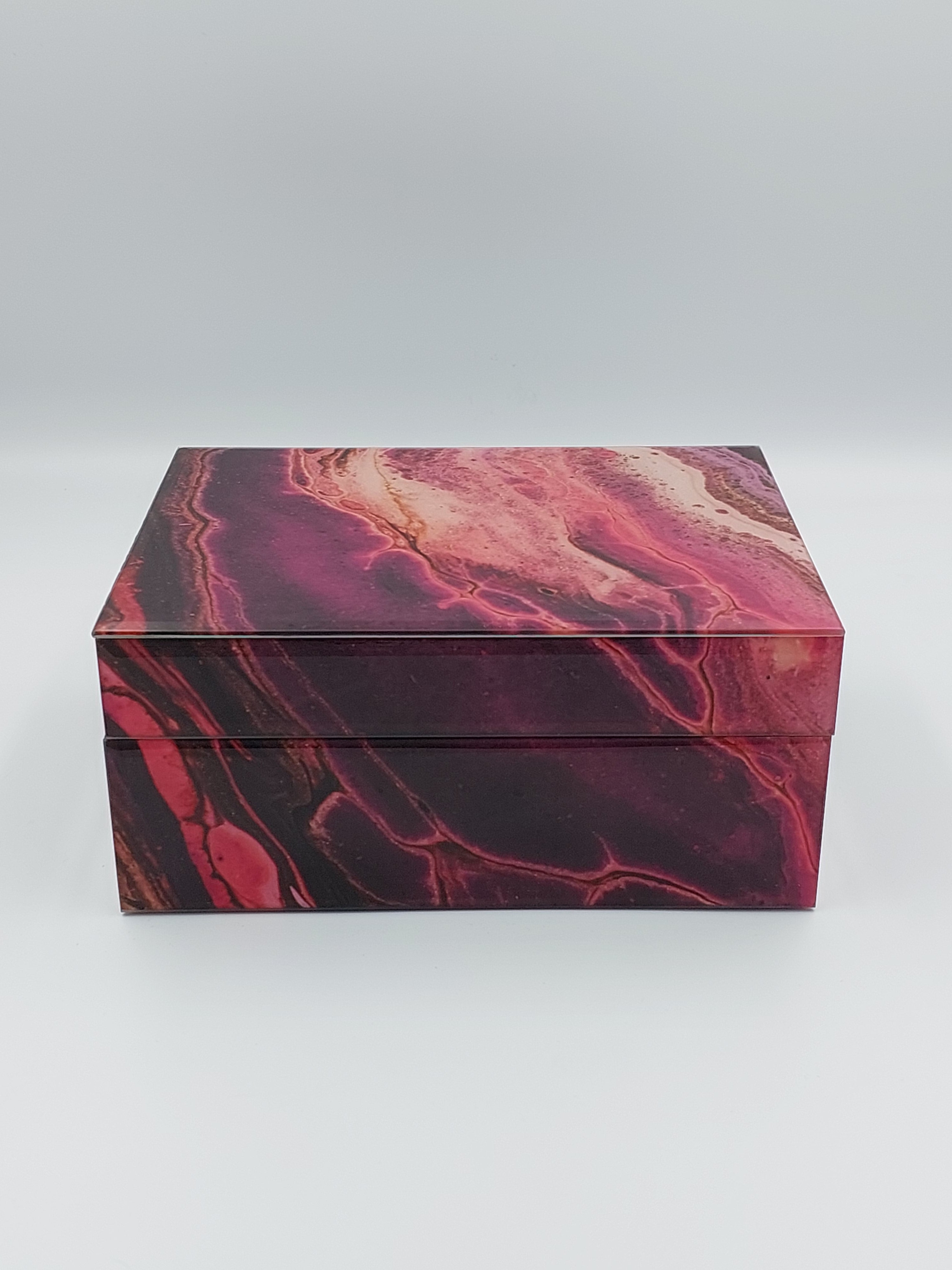 Lily &amp; Mae Large Glass Jewellery Box