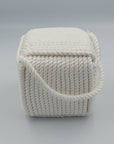 Cotton Square Door Stop 13x13