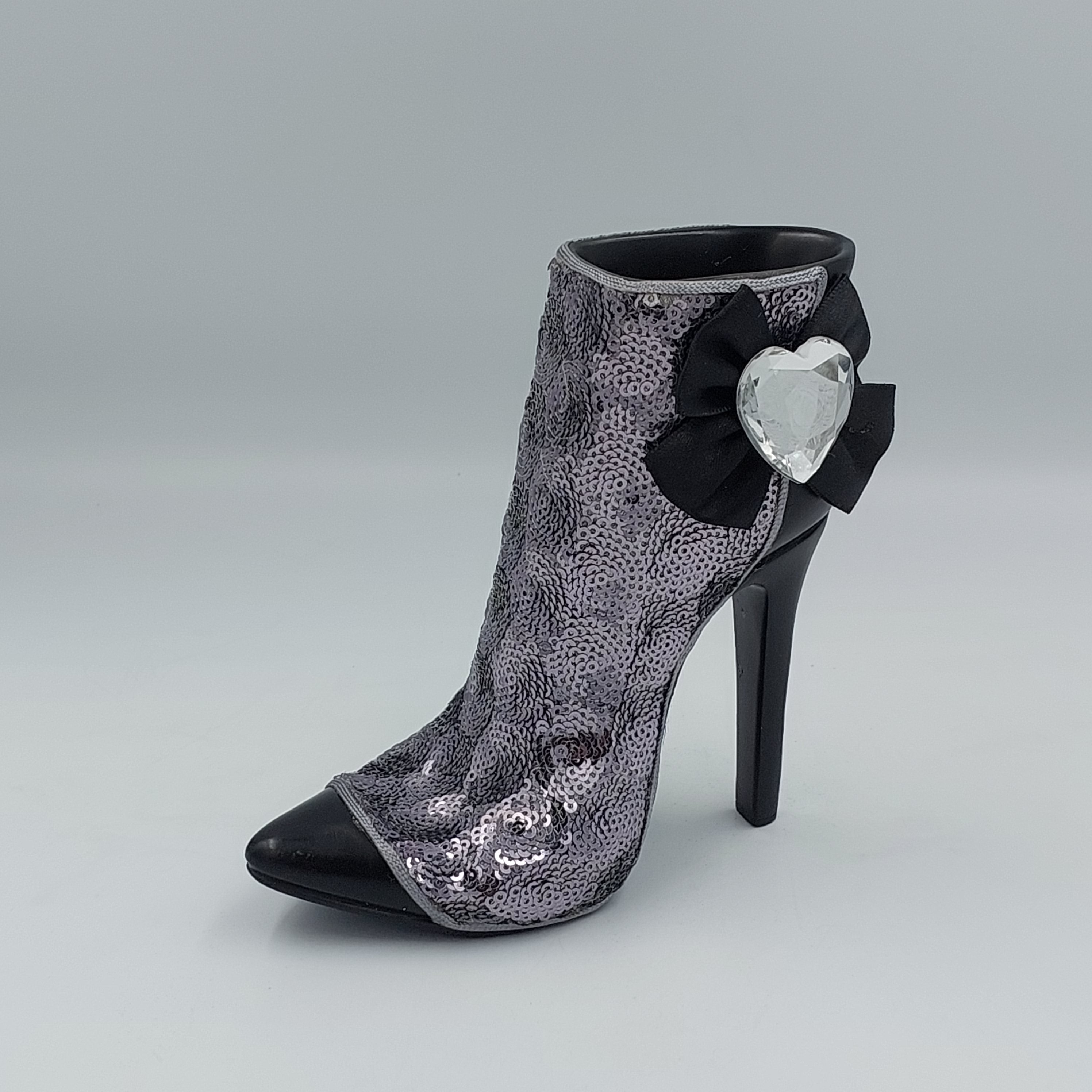 Sparkle Mauve Decor Shoe