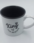 King of the Remote - Mega Mug
