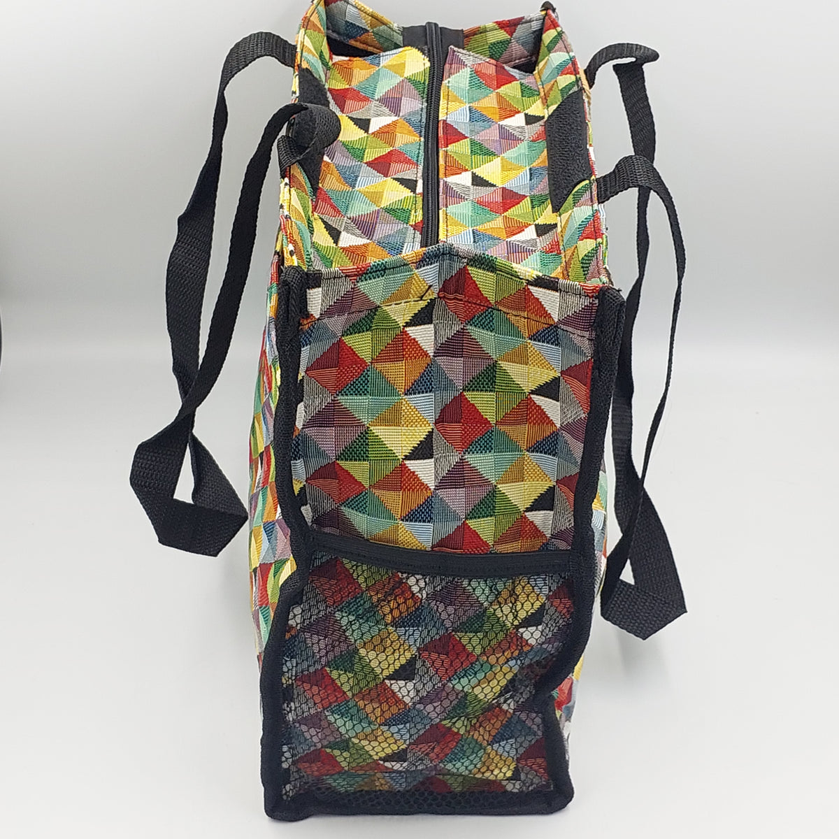 Shopper Bag Multicoloured Triangle