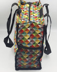 Shopper Bag Multicoloured Triangle