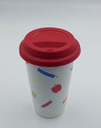 Best Teacher Ceramic Reusable Cup - Success Gifts
