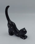 Cat Ring Holder Black