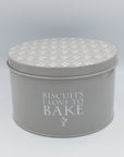 Biscuits Tin Bake Brown