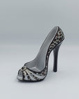 Leopard Skin Decor Shoe