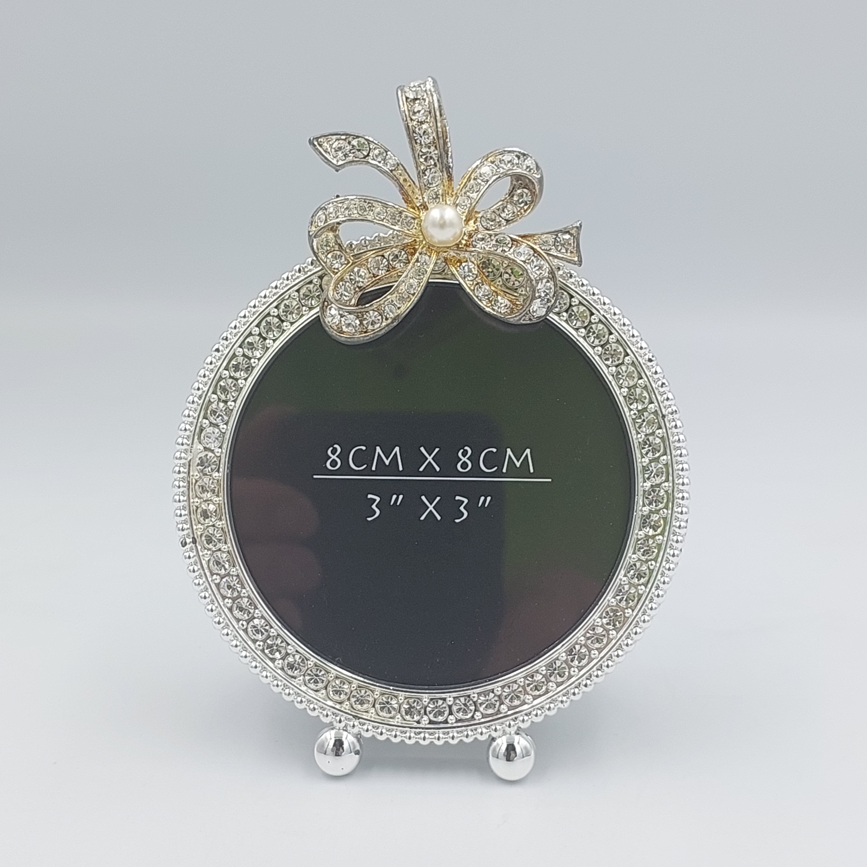 Round Glitter Frame - Success Gifts