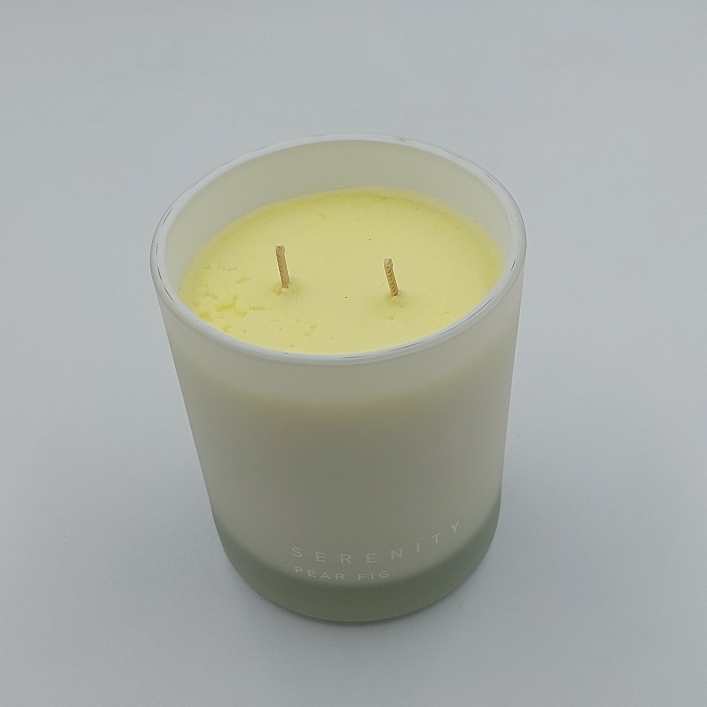 SERENITY PEAR FIG SOY WAX CANDLE