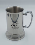 18OZ BEER MUG HAPPY 30TH - Success Gifts