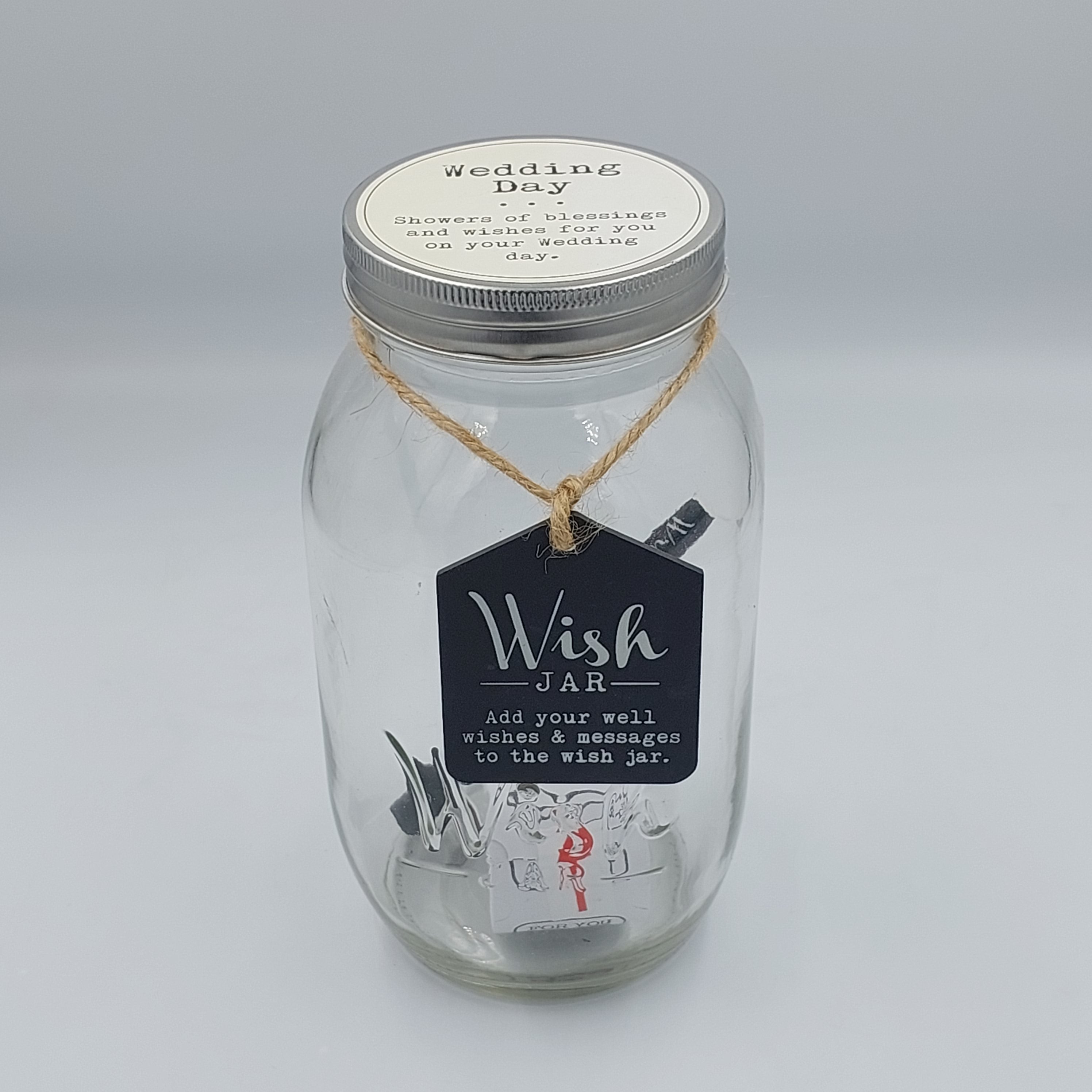 Wedding Day Wish Jar - Success Gifts