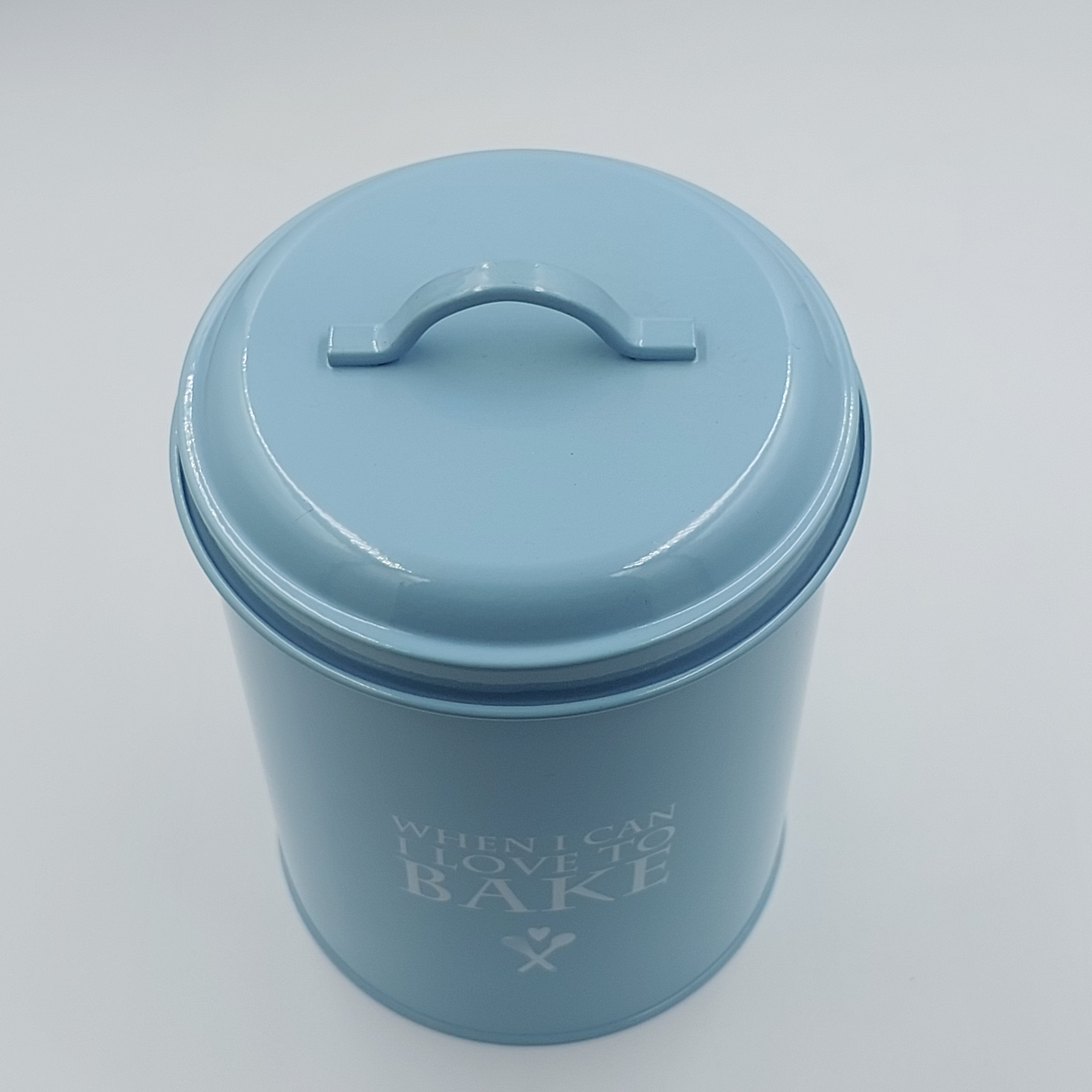 Storage Tin Bake Blue