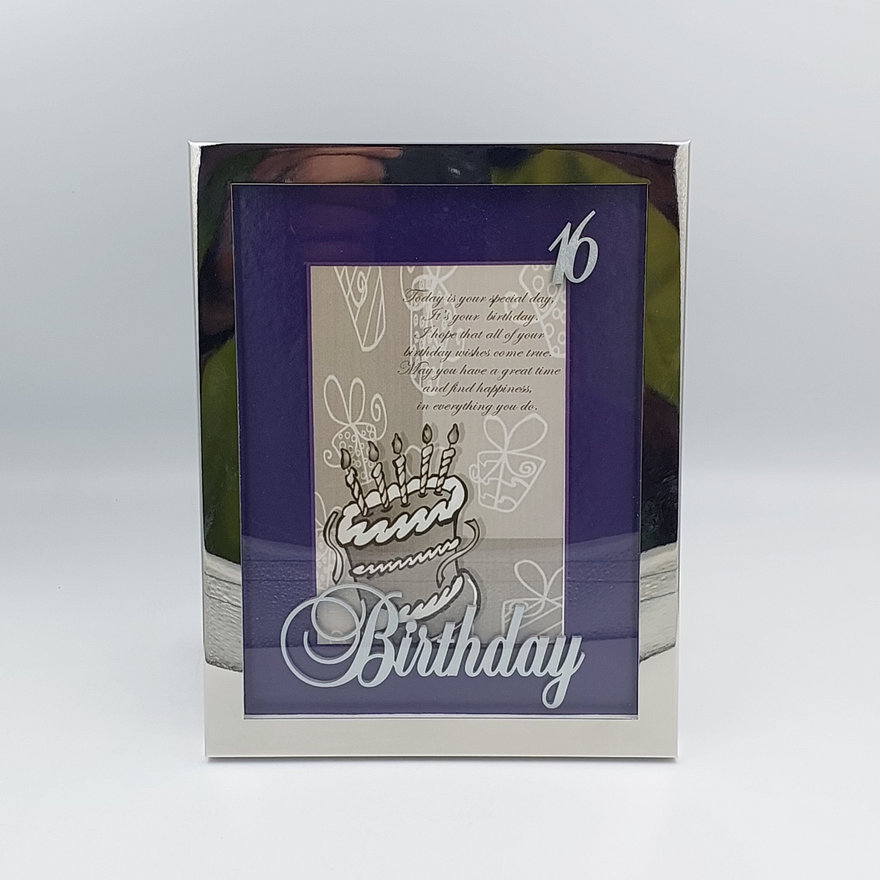 16 Birthday Frame - Success Gifts