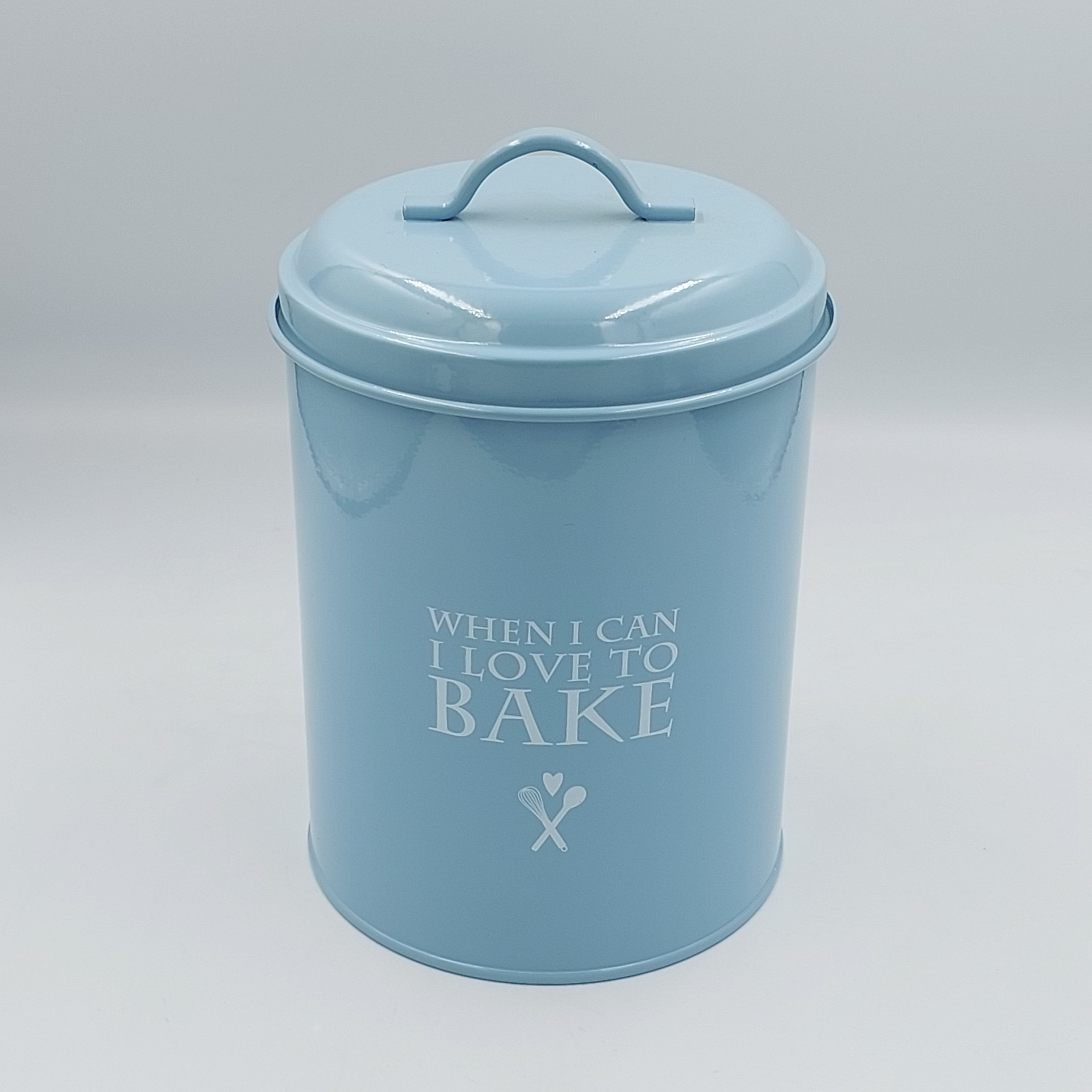 Storage Tin Bake Blue