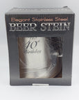 18OZ BEER MUG HAPPY 40TH - Success Gifts