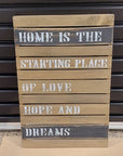 CRATE WALL HANGING-HOME