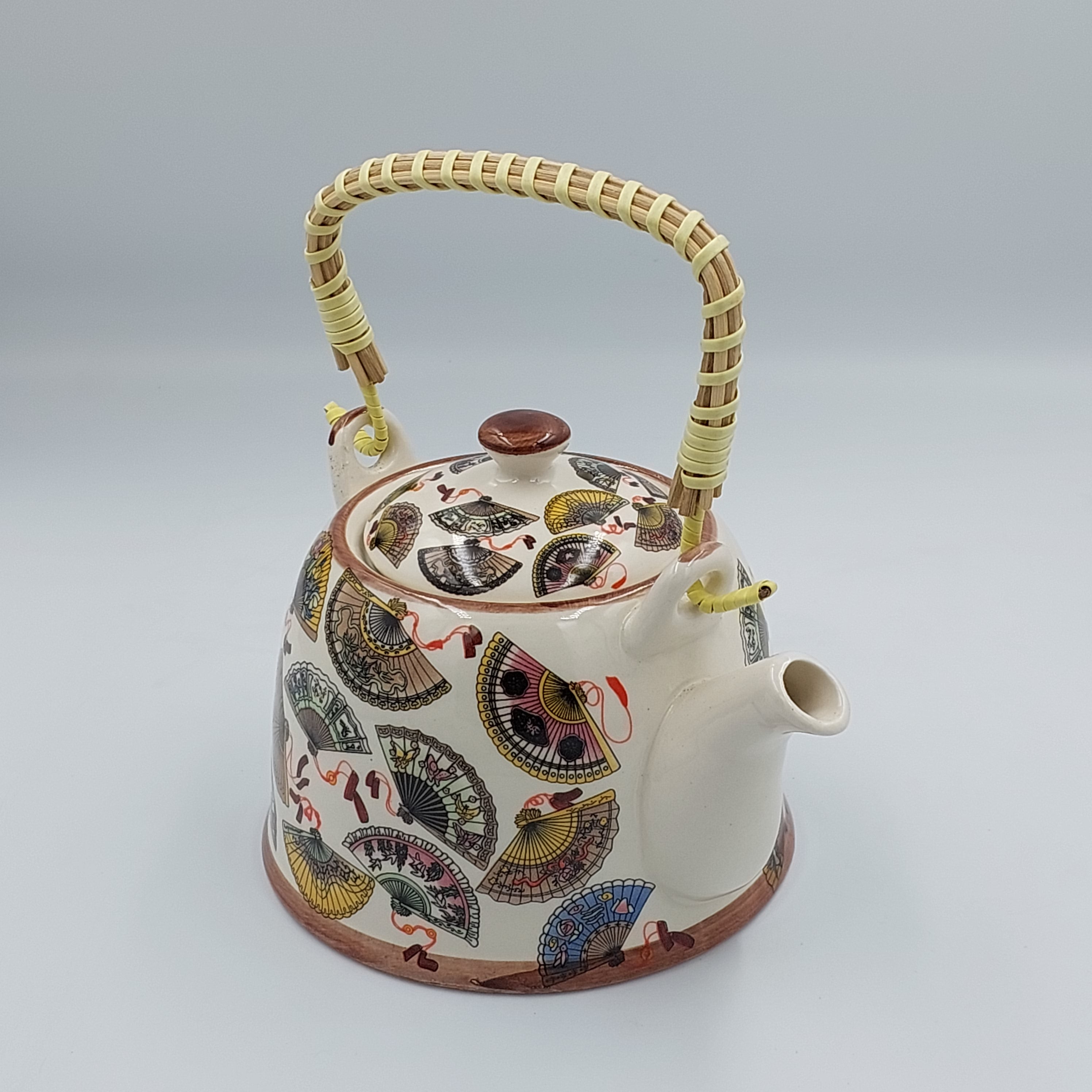 Teapot Oriental Fans - Success Gifts