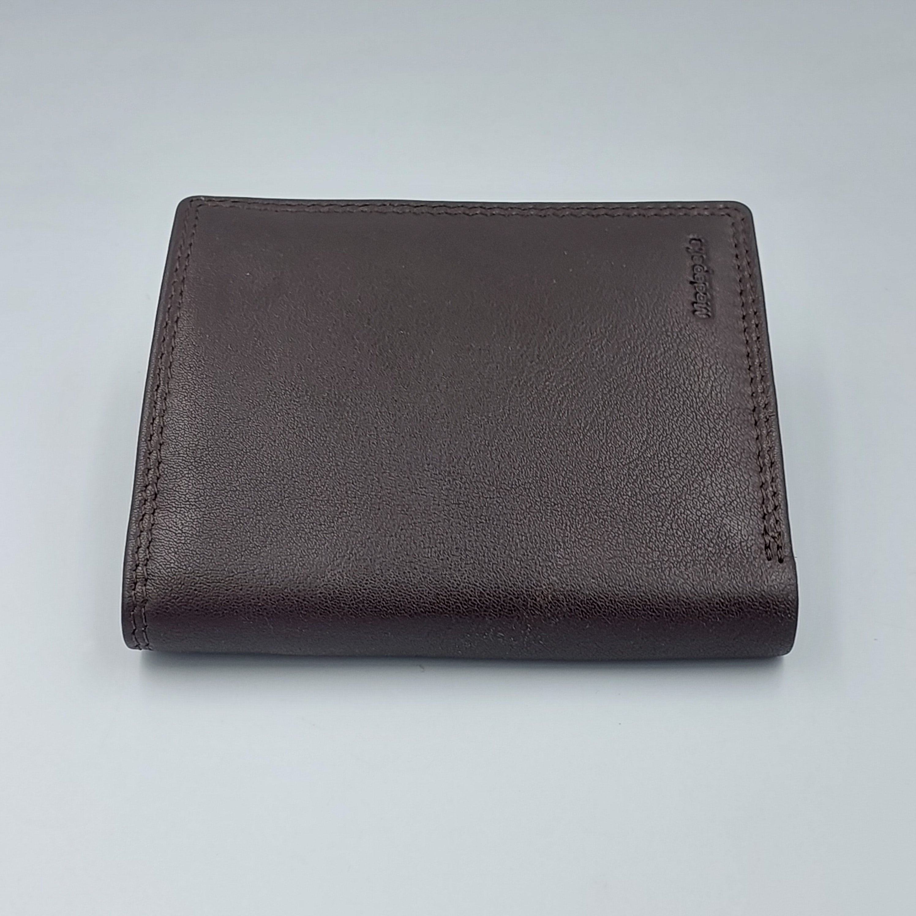 RFID Mens Leather Wallet - BROWN
