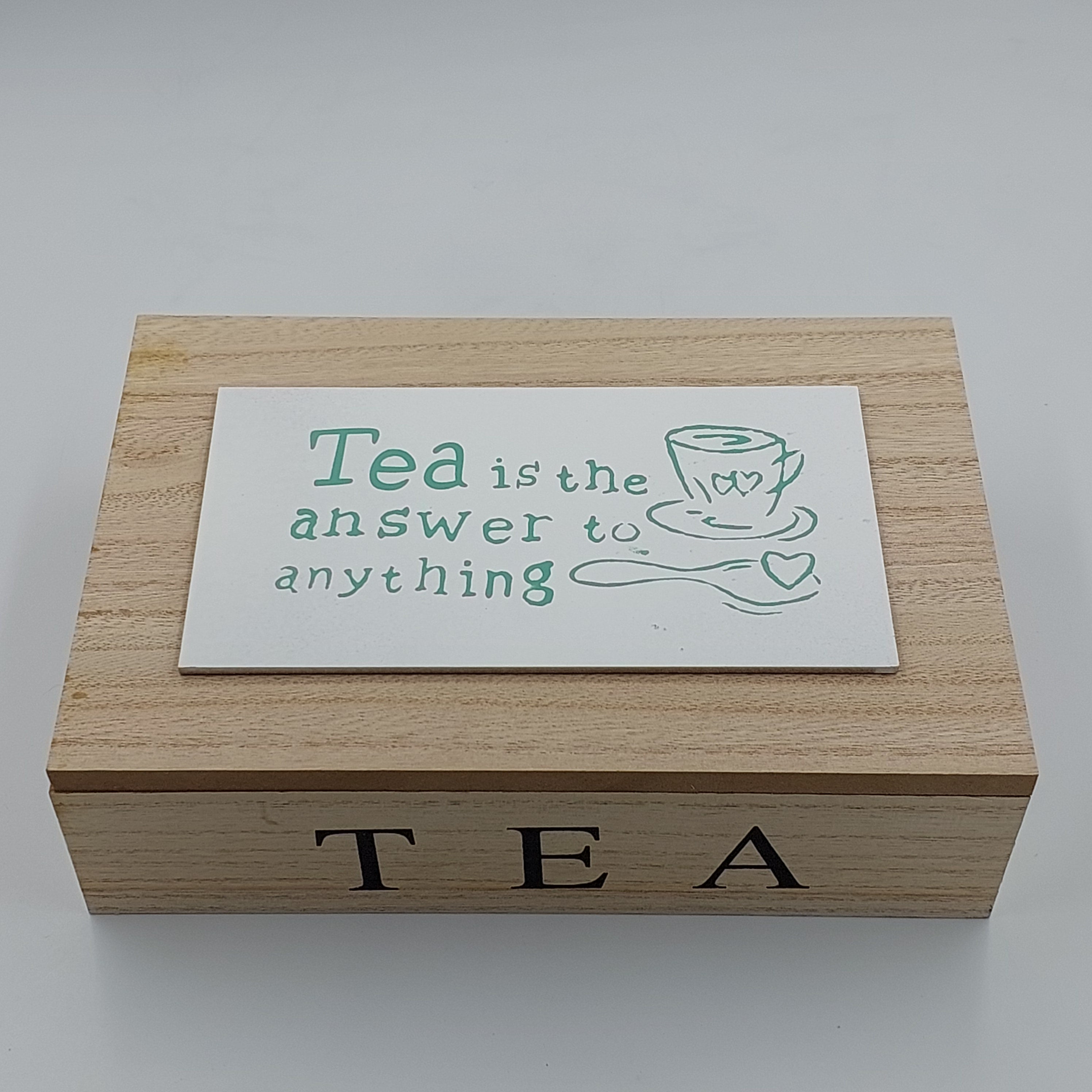 Box Tea is the answer White - Success Gifts