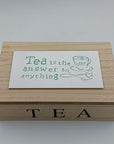 Box Tea is the answer White - Success Gifts
