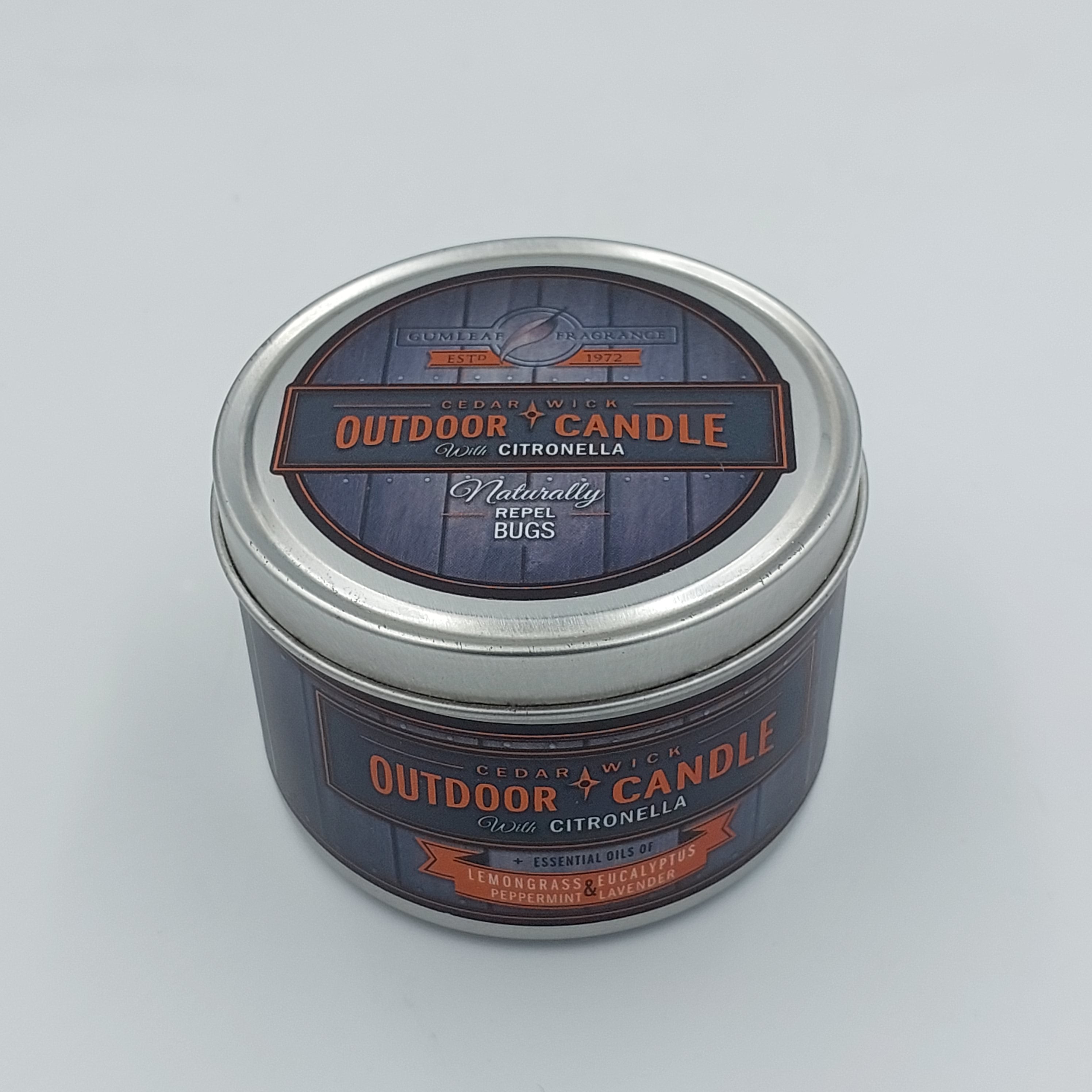 CEDAR WICK OUTDOOR CANDLE with CITRONELLA