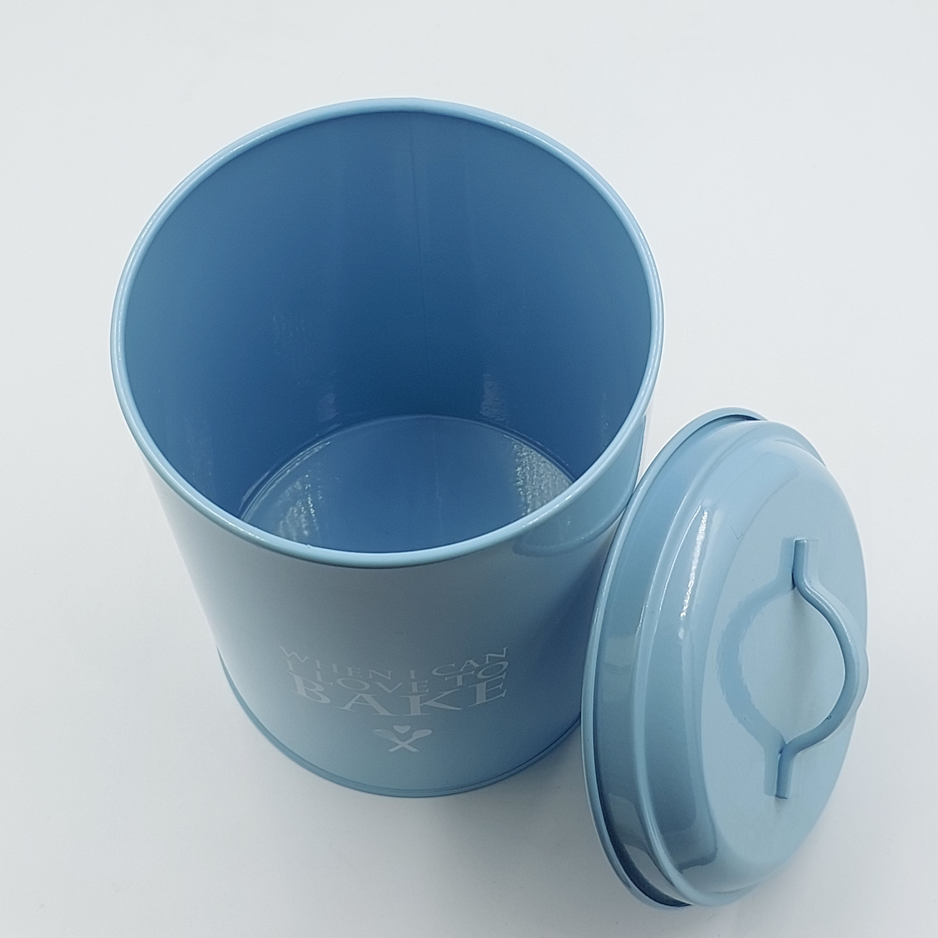 Storage Tin Bake Blue
