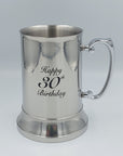 18OZ BEER MUG HAPPY 30TH - Success Gifts