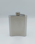 7oz Hip Flask Happy 18th matte.