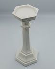 Cream Hexagonal Candle Holder