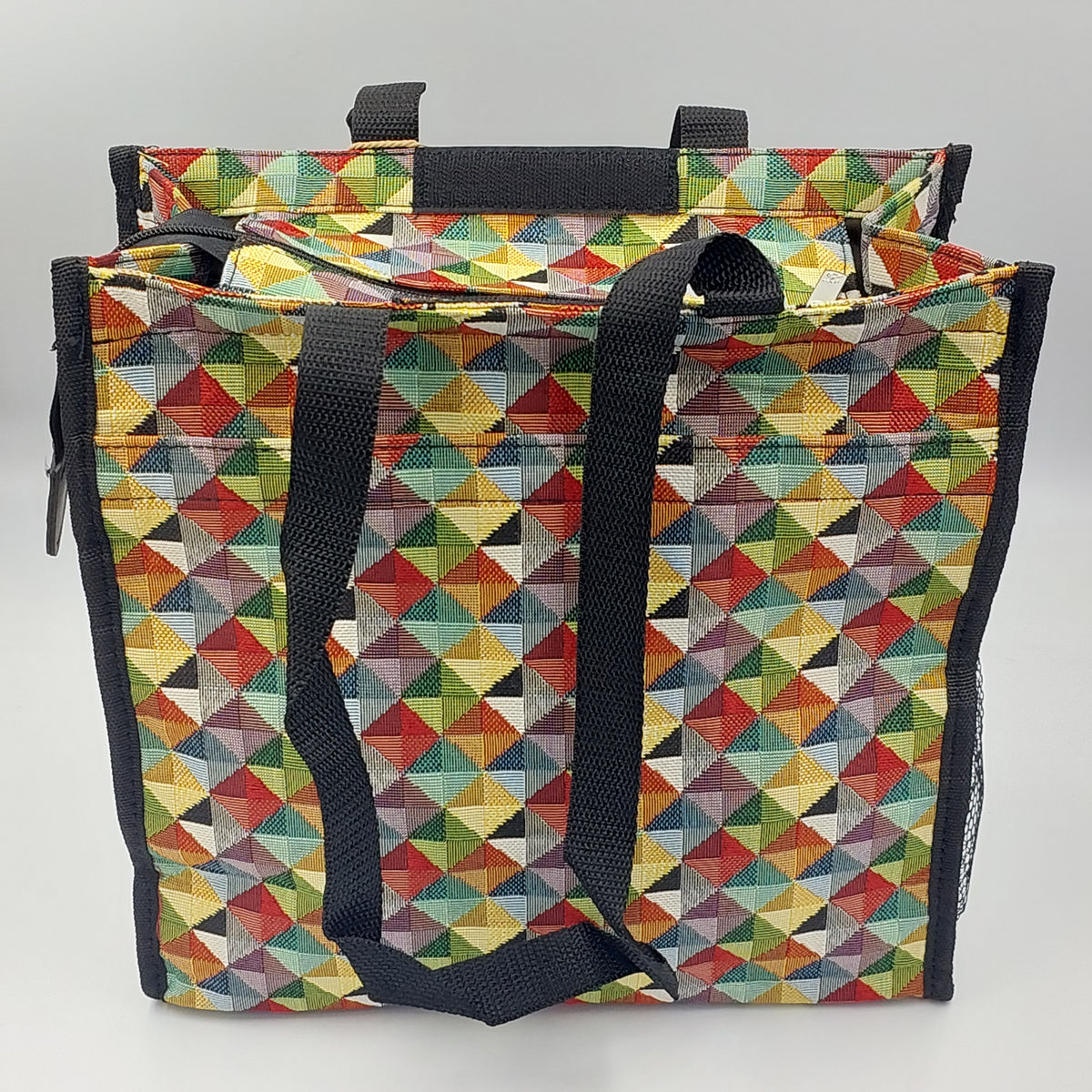 Shopper Bag Multicoloured Triangle