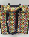 Shopper Bag Multicoloured Triangle