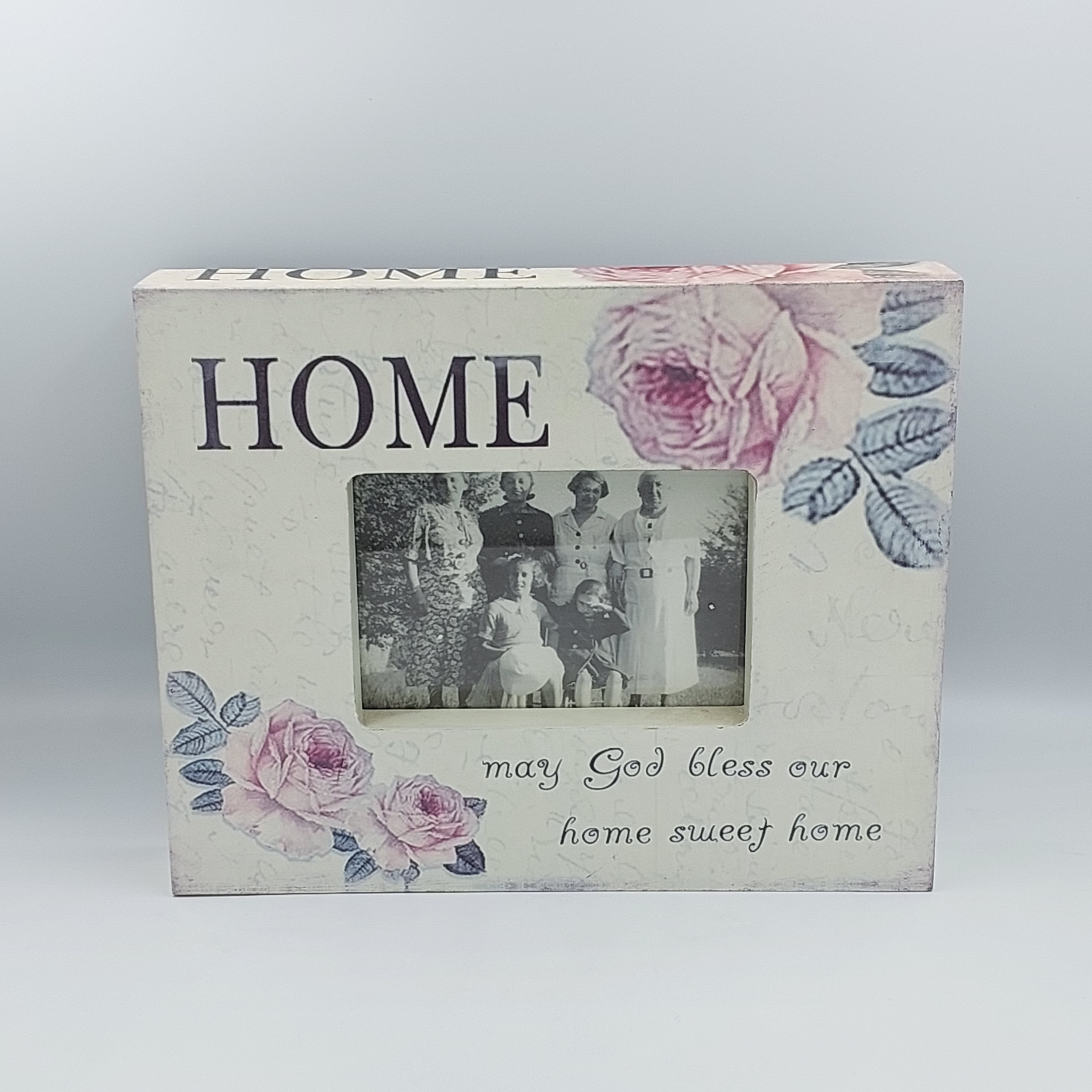 Picture Frame Home Pink Petals - Success Gifts