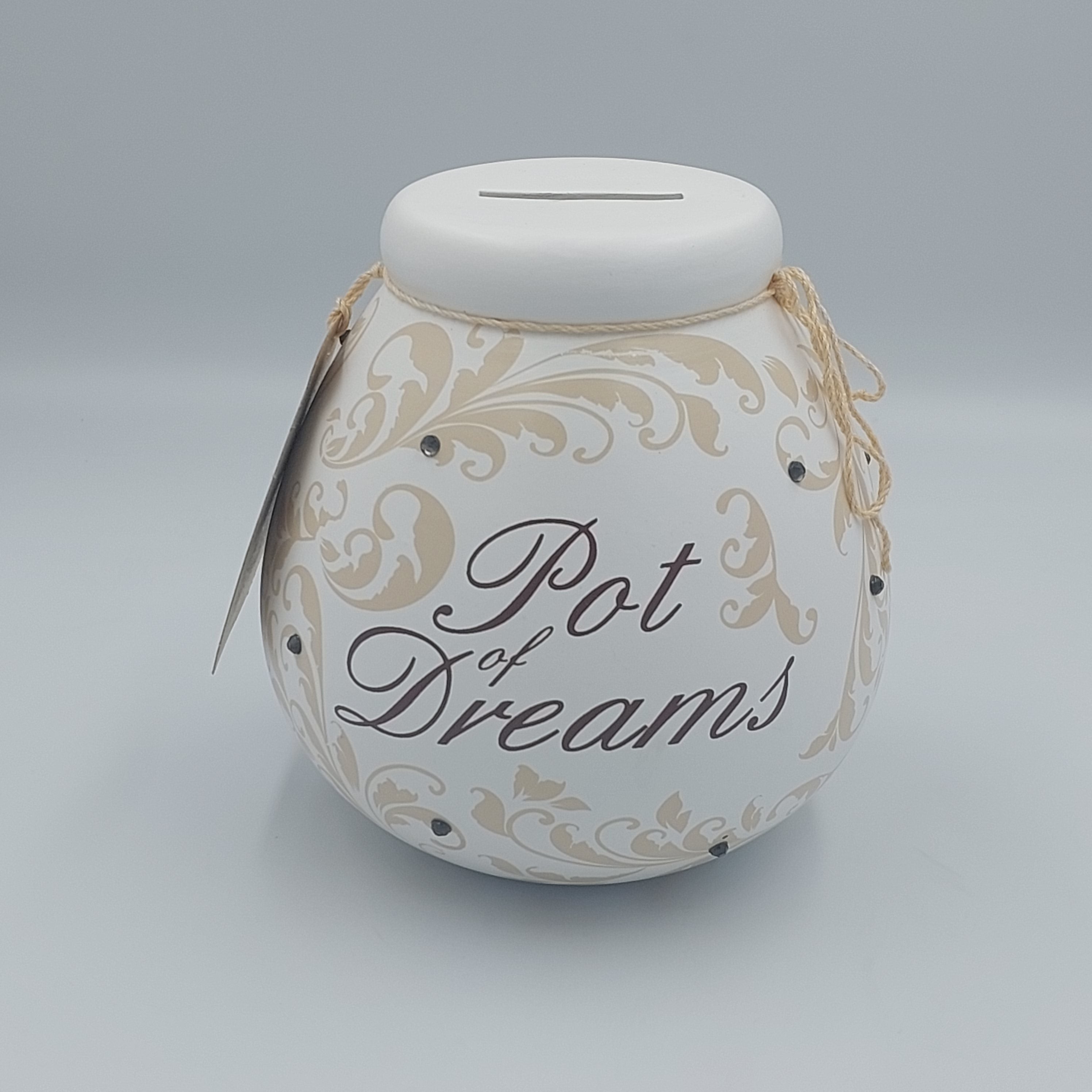 Fleur-De-Lys Gold Pot of Dreams