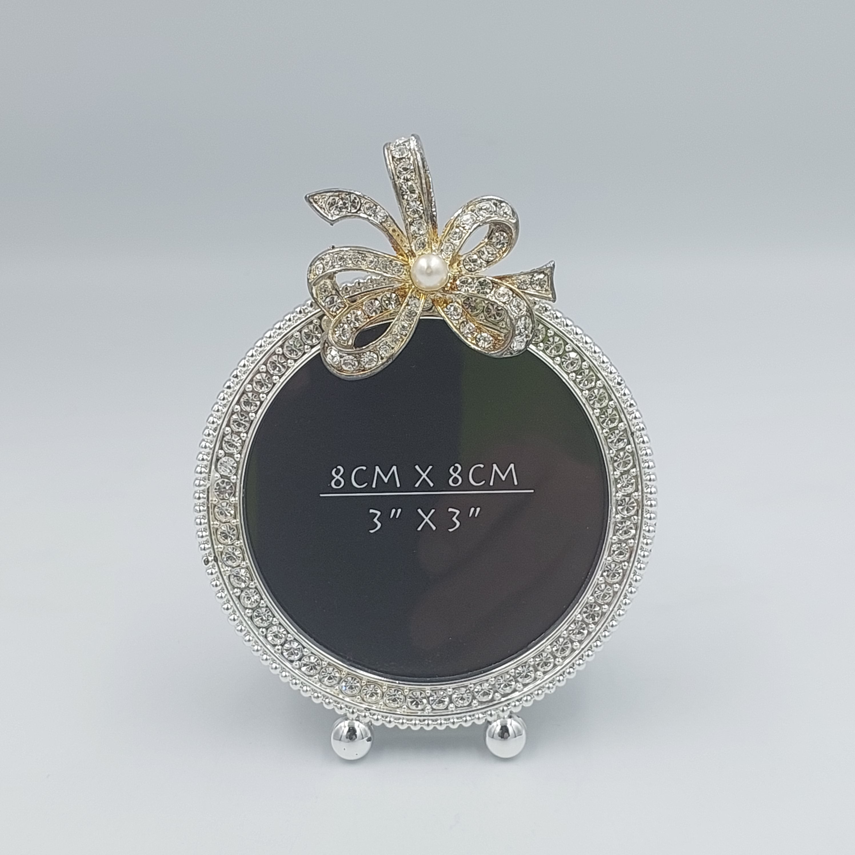 Round Glitter Frame - Success Gifts