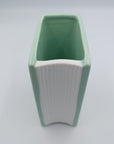Green Book Shaped Vase