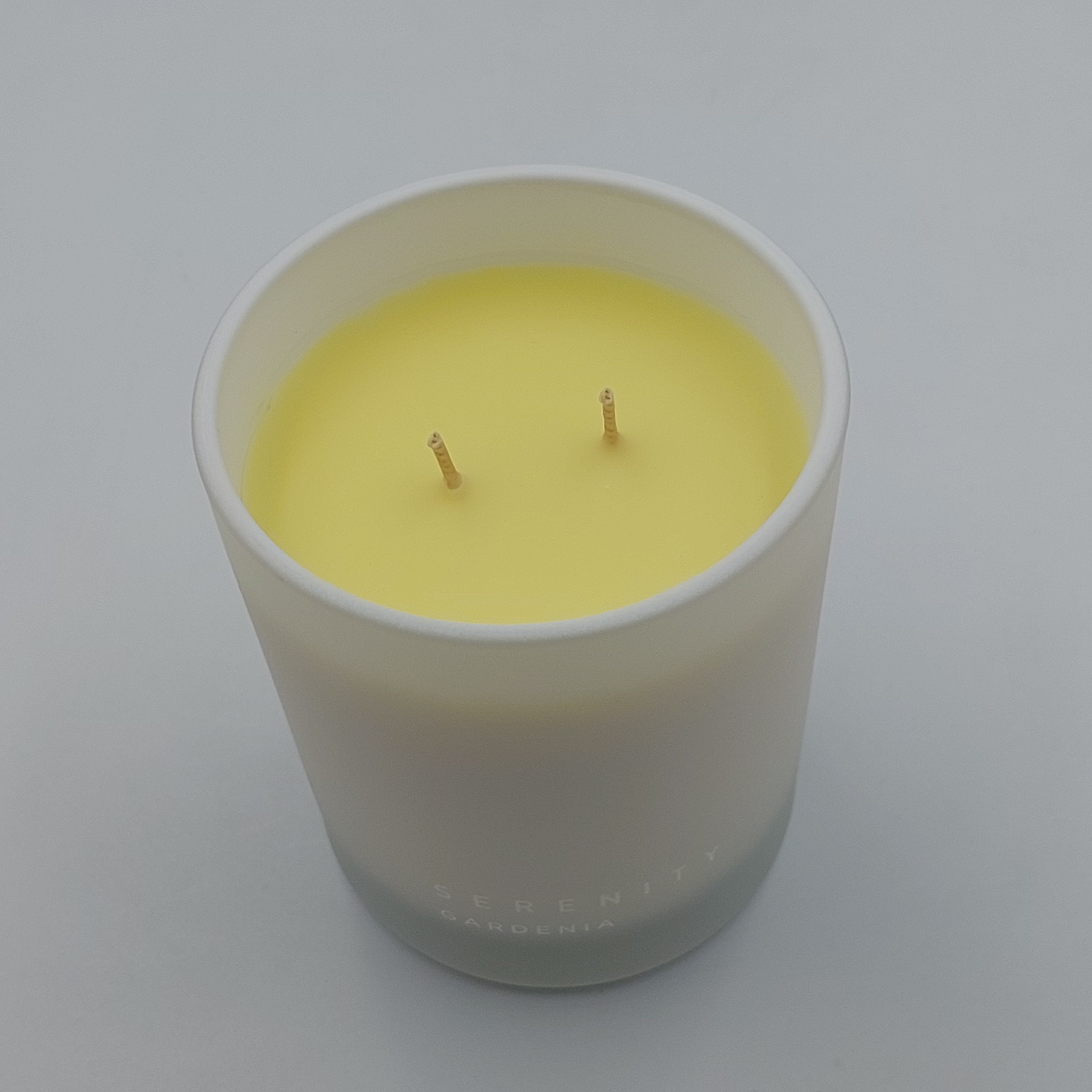 SERENITY GARDENIA SOY WAX CANDLE