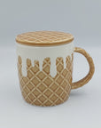Waffle Mug & Coaster Set